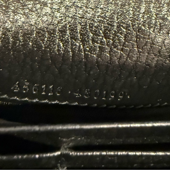 *EUC* Gucci Black Leather GG Wallet - Picture 9 of 9